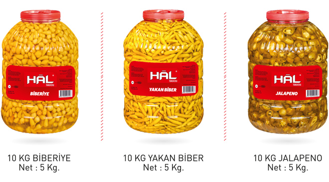 Acı biber turşusu 10 kg