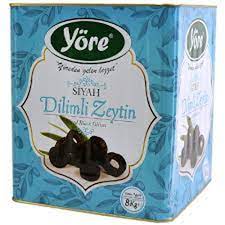 Dilimli Siyah Zeytin